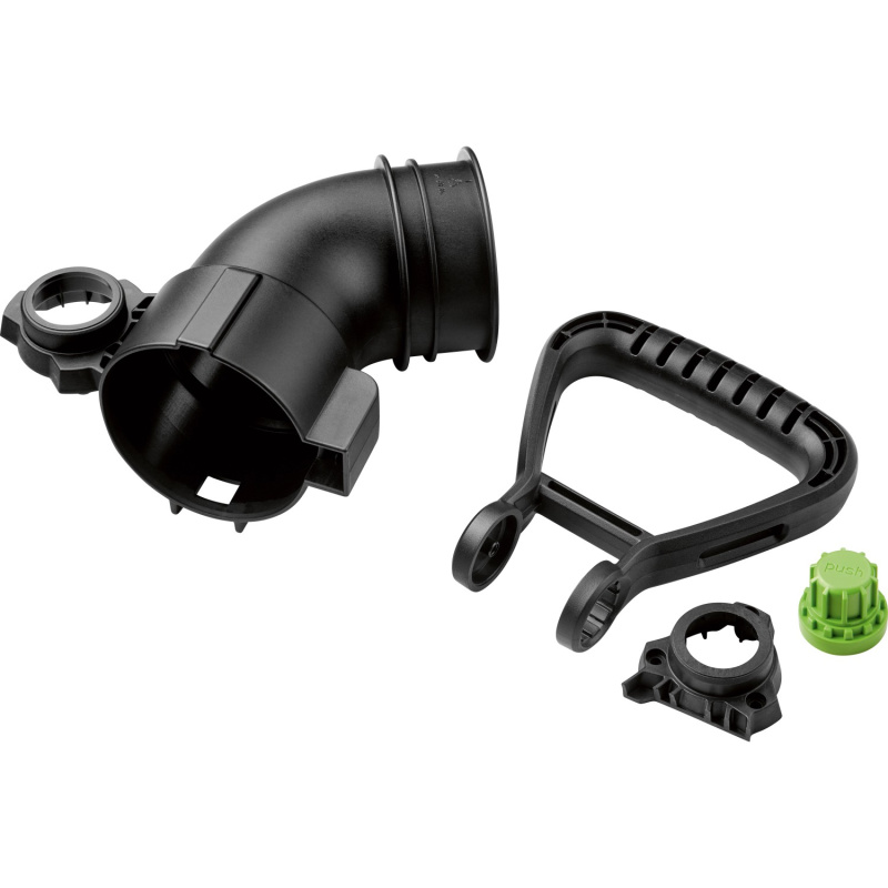 Rukojeť a koleno pro LUX aku vysavač listí A-LS-2x20/15