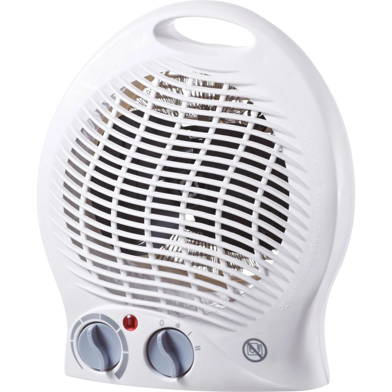 Topný ventilátor bílý 2000 W