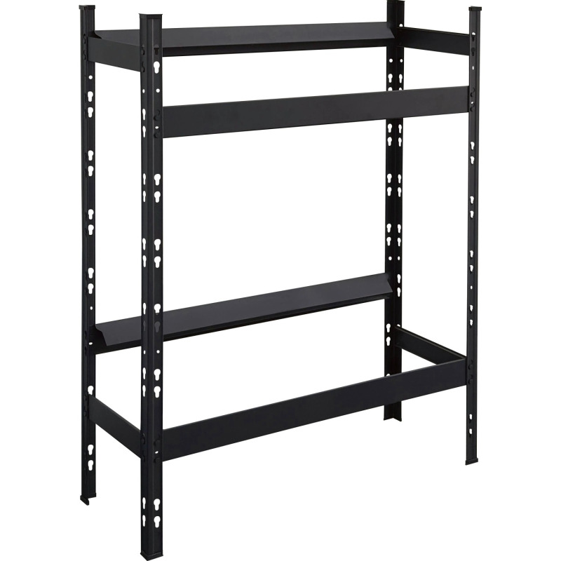 OBI Kovový regál na nápojové bedny HEAVY EXPERT, antracit, 100 x 80 x 30 cm