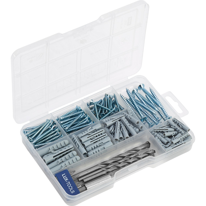 LUX Sada hmoždinek, 159dílná