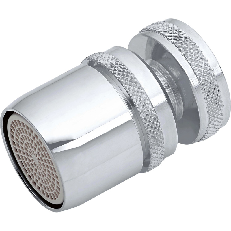 OBI Spořič vody s kulovým kloubem M22 chromovaný