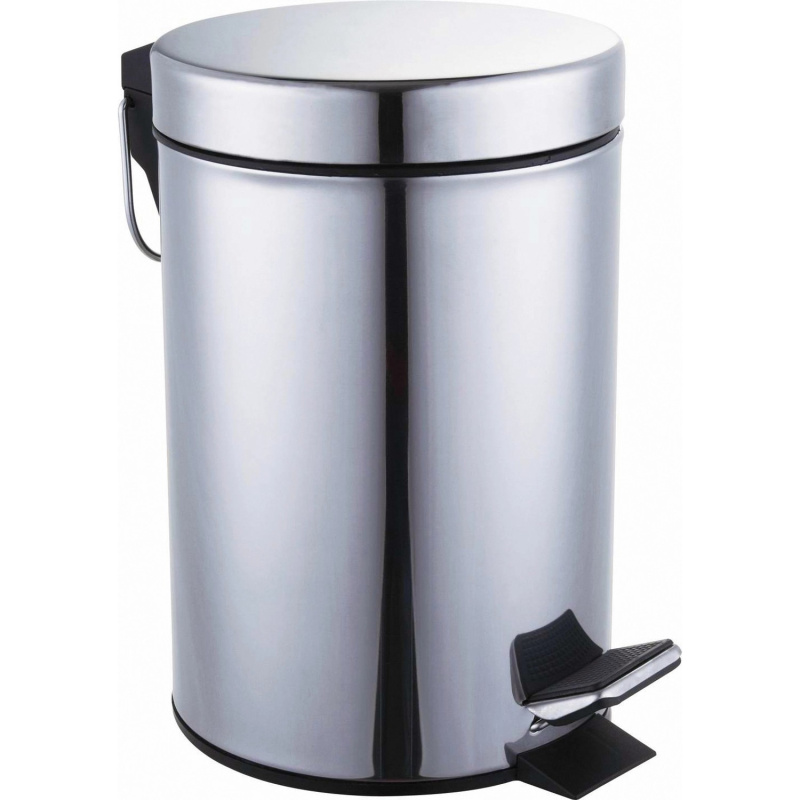 CMI Nášlapný koupelnový koš ušlechtilá ocel lesklá