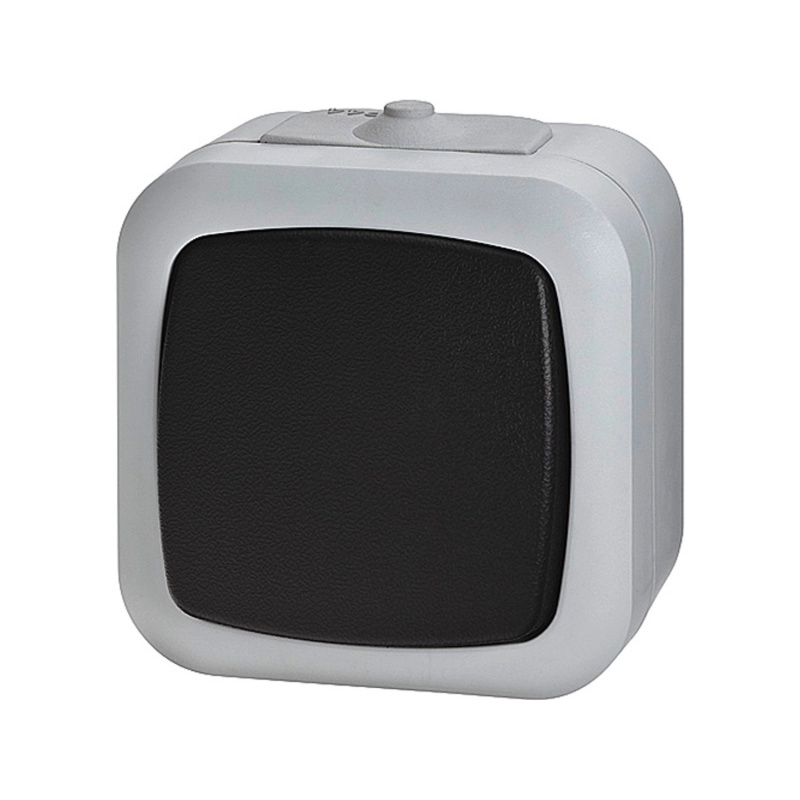 Série zásuvek a vypínačů do vlhkého prostředí Basic přepínač