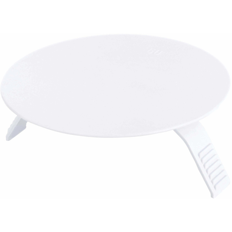 Víko ISO krabice, bílé, pr. 71 mm