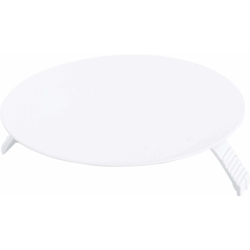 Víko ISO krabice, bílé, pr. 88 mm