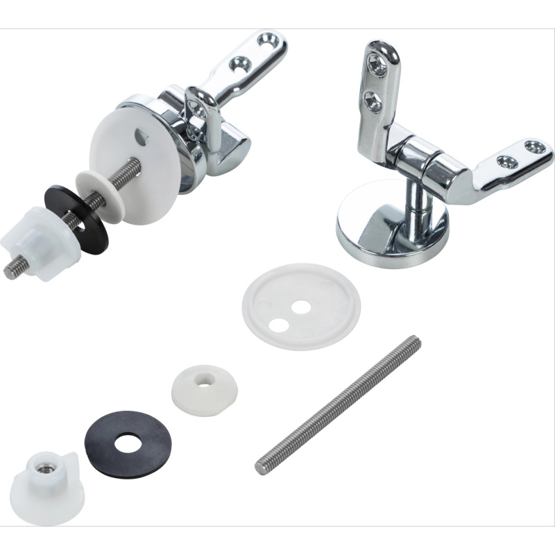 OBI Kovový závěs pro OBI WC sedátka Deco-Line s dřevěným jádrem