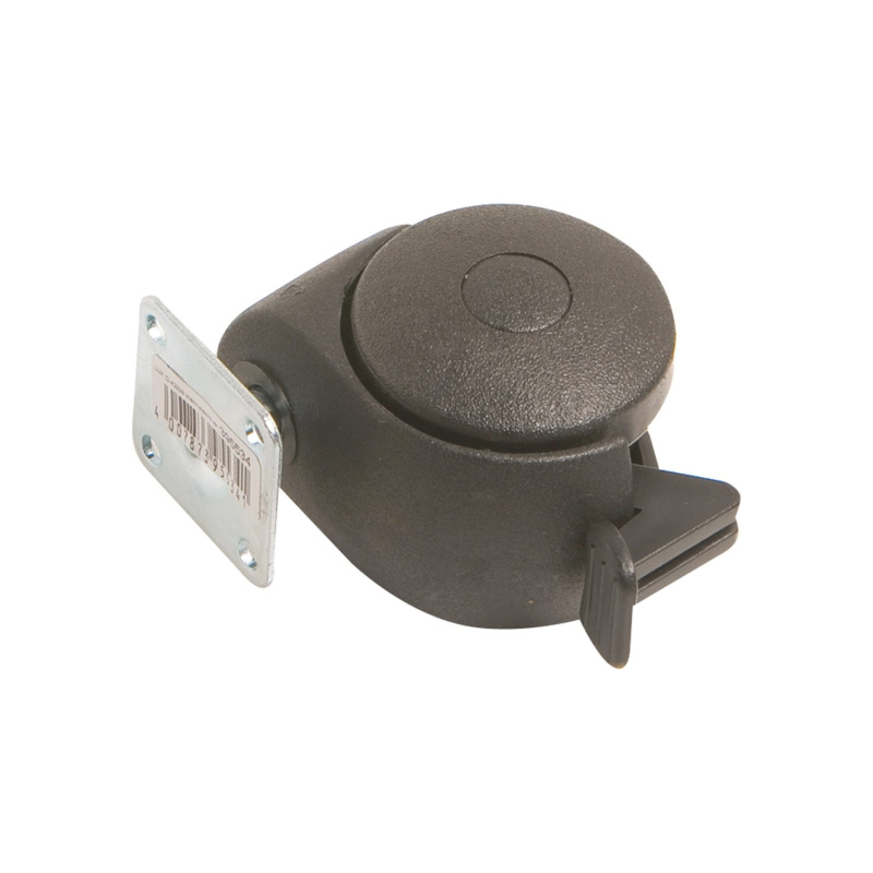 OBI Dvojité kolečko s destičkou a brzdou průměr 50 mm 30 kg