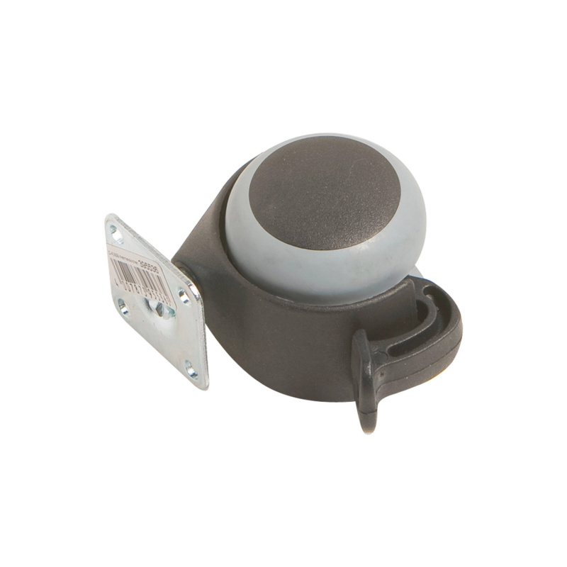 OBI Dvojité kolečko na parkety s destičkou a brzdou průměr 50 mm 40 kg