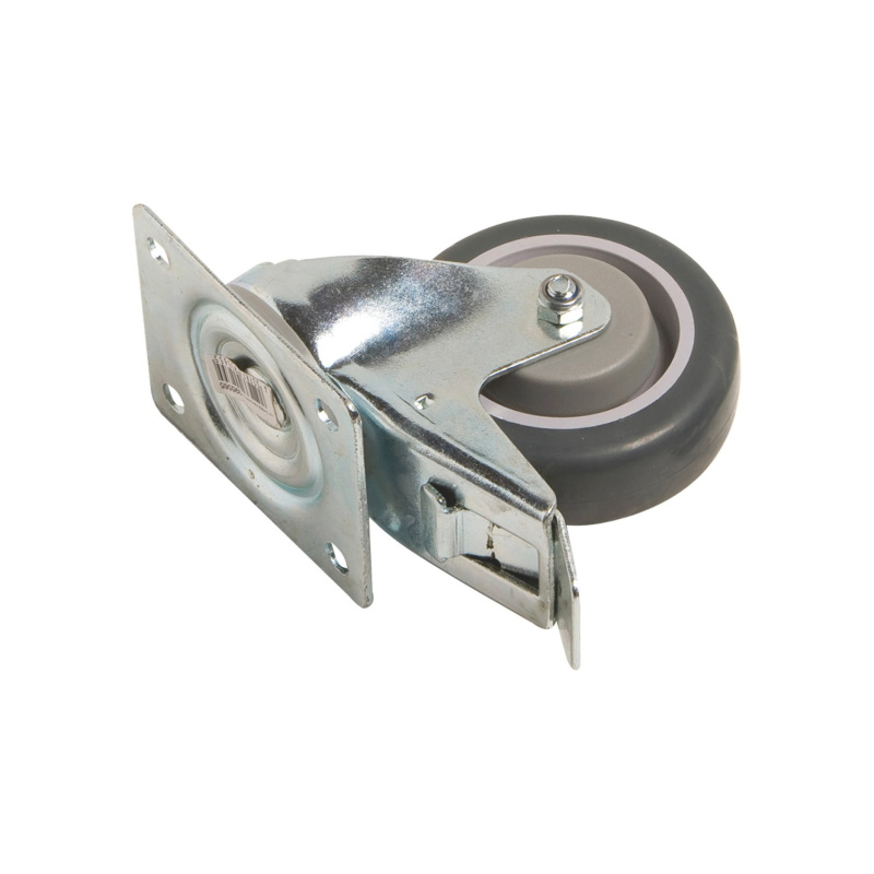 OBI Otočné přepravní kolečko s gumovou obručí a brzdou průměr 100 mm 150 kg