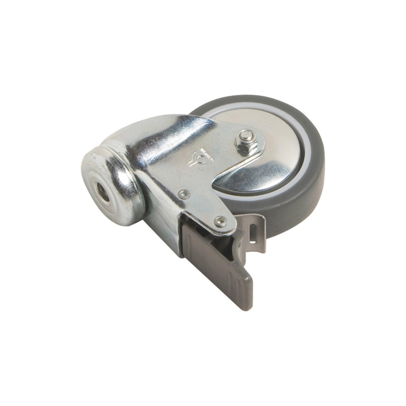 OBI Otočné kolečko s otvorem a brzdou a kluzným ložiskem průměr 75 mm 50 kg