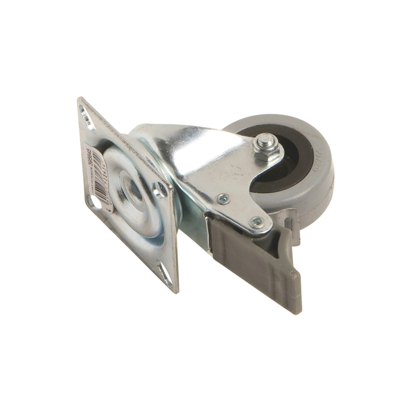 OBI Otočné kolečko s destičkou a brzdou a kluzným ložiskem průměr 50 mm 45 kg