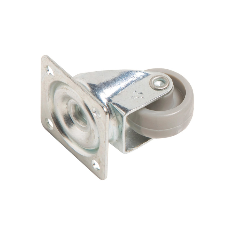 OBI Otočné nábytkové kolečko s destičkou a měkkou obručí průměr 30 mm 30 kg