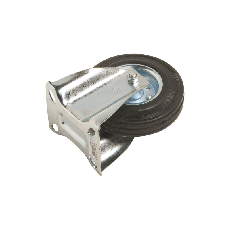 OBI Neotočné přepravní kolečko s obručí a ocelovým ráfkem průměr 125 mm 100 kg