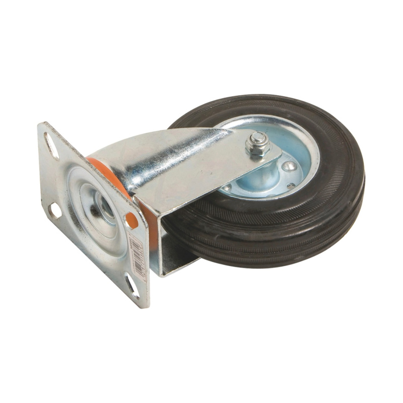 OBI Otočné přepravní kolečko s gumovou obručí průměr 125 mm 100 kg