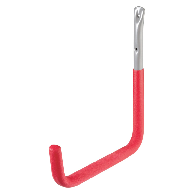 Nástěnný hák s povrchovou úpravou a pogumováním, 300 x 250 x 90 mm