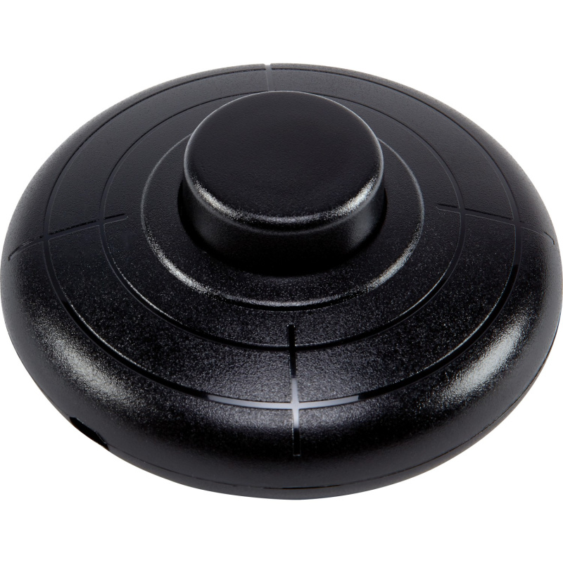 OBI Kolébkový nášlapný vypínač černý