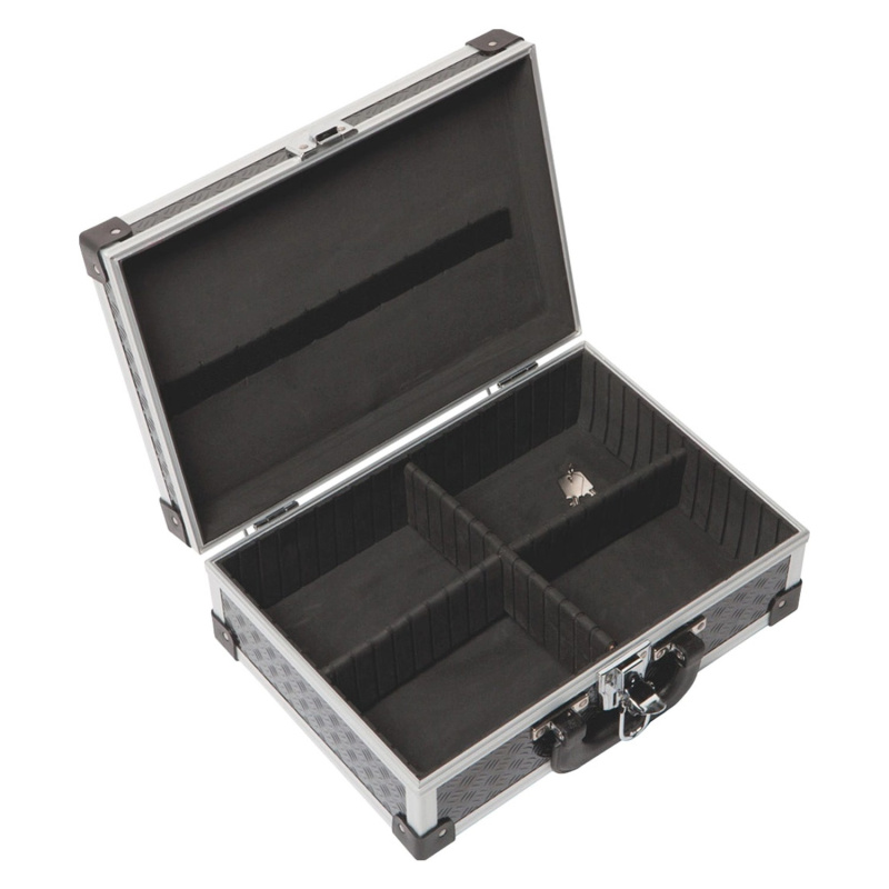 LUX Univerzální hliníkový kufr černý