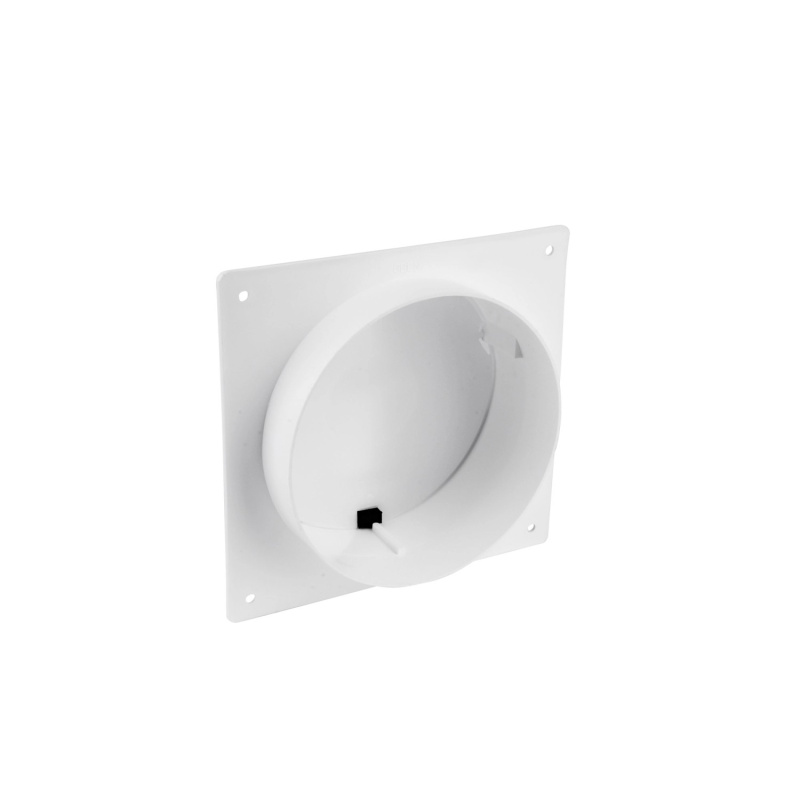 OBI Přípojné hrdlo na zeď systém 150 se zpětnou klapkou