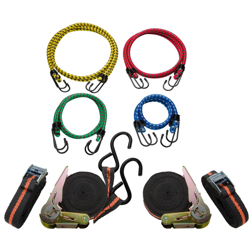 LUX Sada upínacích popruhů, 12dílná