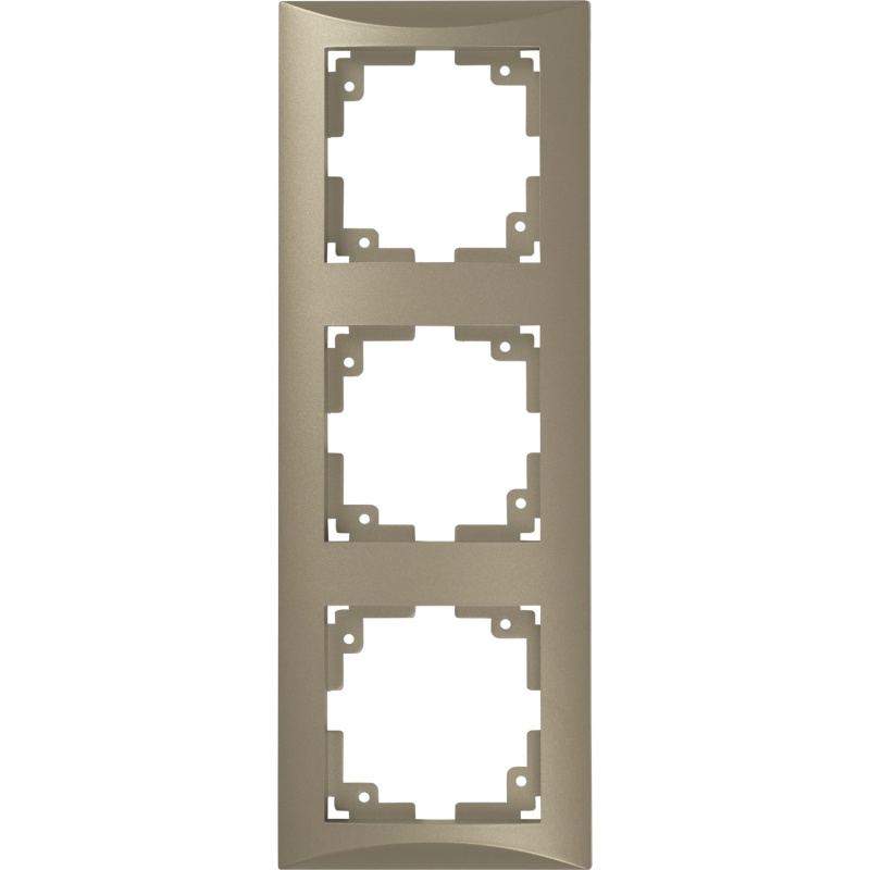 OBI Trojitý rámeček hnědá metalíza