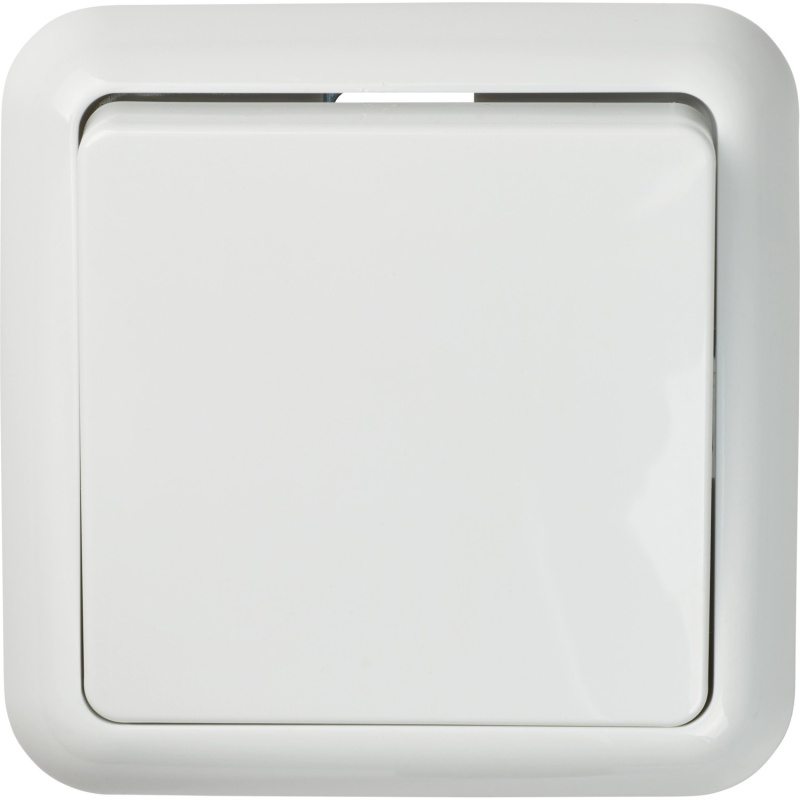 OBI Vypínač/přepínač Penelope polárně bílý včetně rámečku