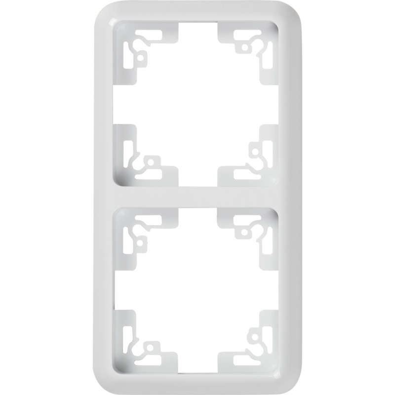 OBI Krycí rámeček Penelope dvojitý polární bílý