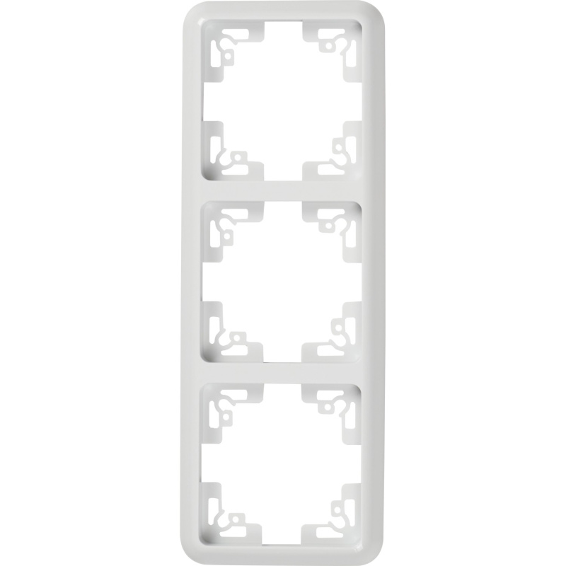 OBI Krycí rámeček Penelope trojitý polárně bílý