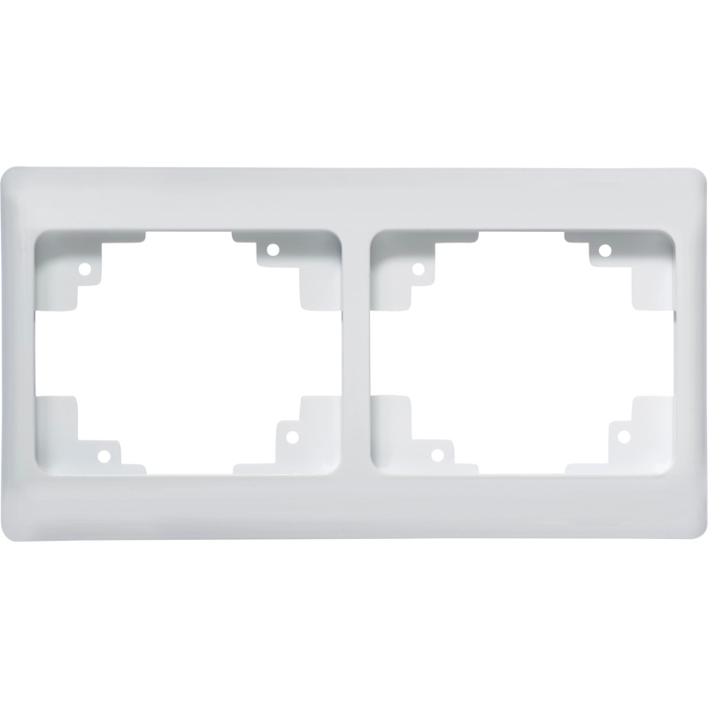 OBI Krycí rámeček Rea dvojitý polárně bílý vodorovný