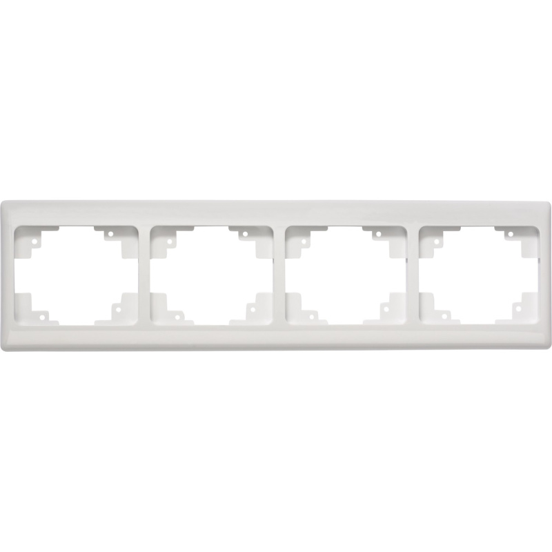 OBI Krycí rámeček Rea čtyřnásobný polárně bílý vodorovný