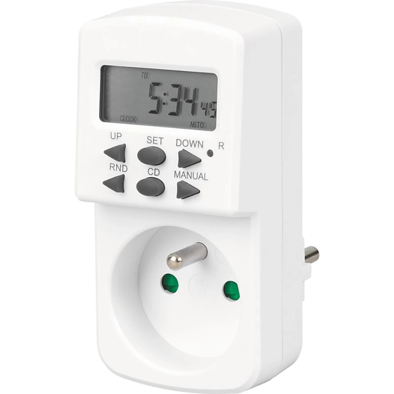 Digitální spínací hodiny týdenní