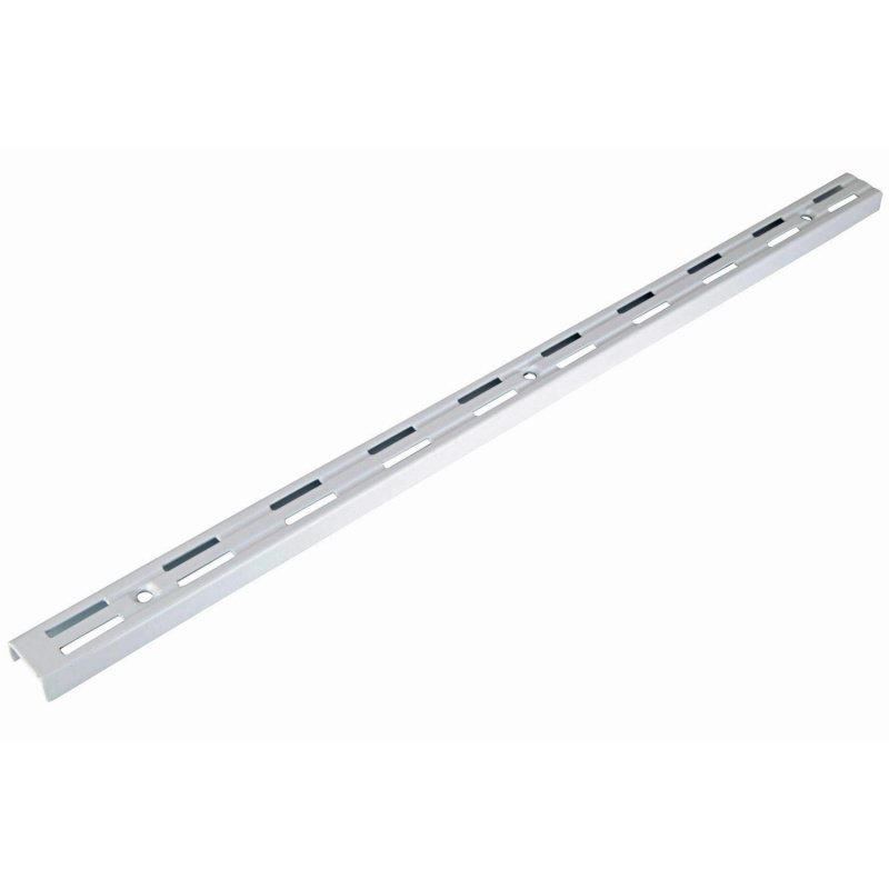 Nástěnná kolejnice bílá 200 cm