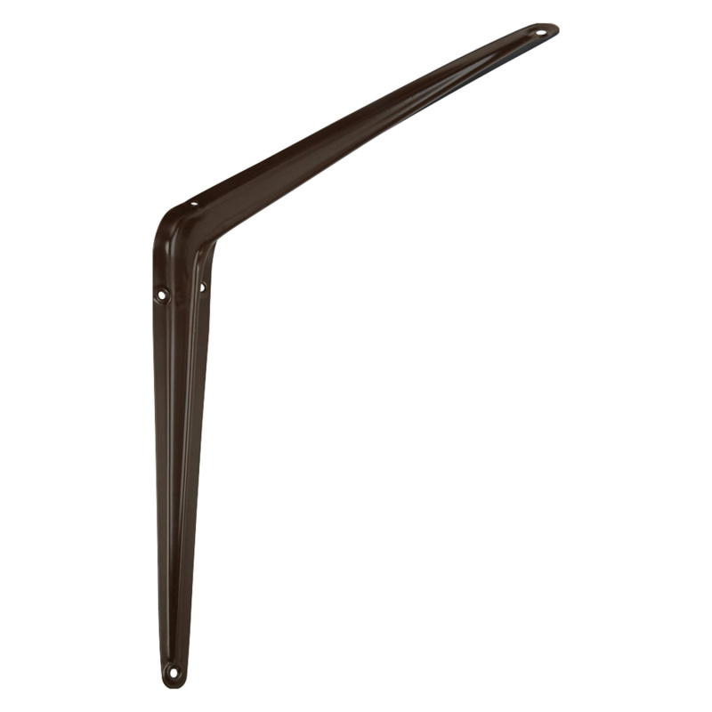 Konzole Ina hnědá, zátěž 30 kg, 300 x 250 mm