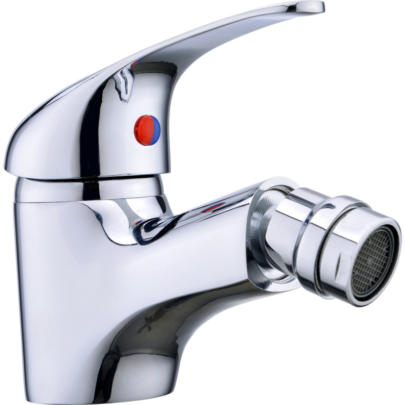 Páková bidetová baterie Secchia chromovaná