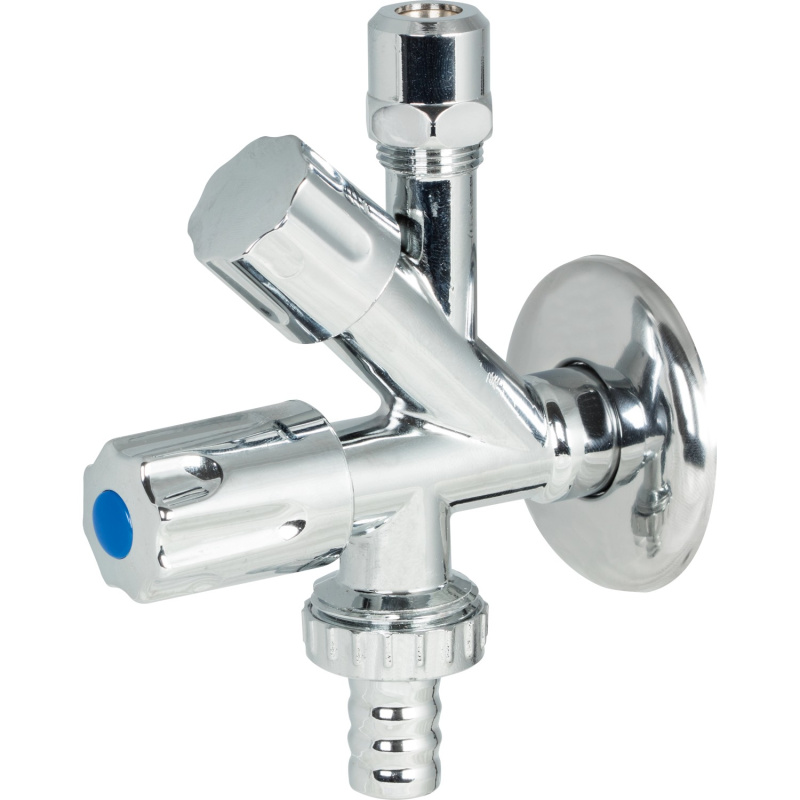 OBI Ventil pro pračku hadicové šroubení rohový ventil 21 mm (R 1/2) x 10 x 20 mm