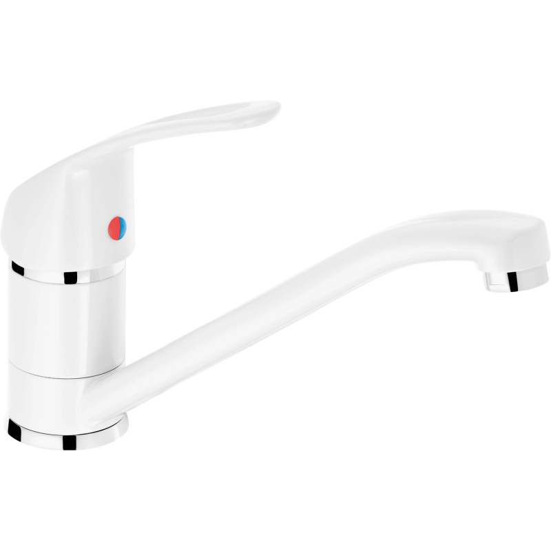 OBI Stojánková páková dřezová baterie Manar bílá