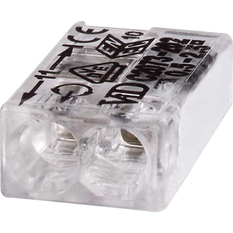 OBI Zásuvná svorka, 2pólová,   0,5 mm - 2,5 mm, 20 ks