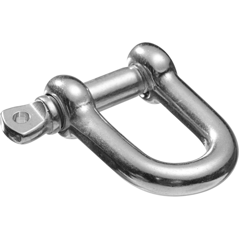 Třmen rovný typ D, nerezová ocel