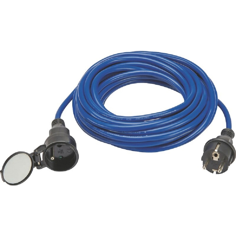 Prodlužovací kabel modrý 10 m