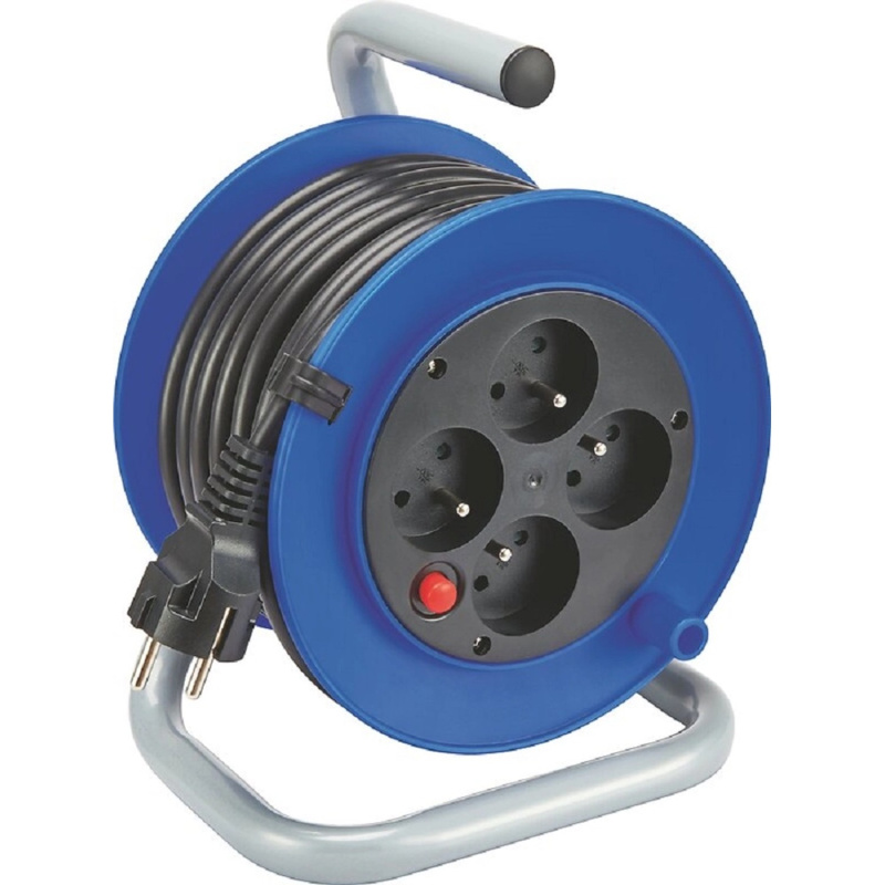 Prodlužovací kabel na bubnu 4 zásuvky 15 m