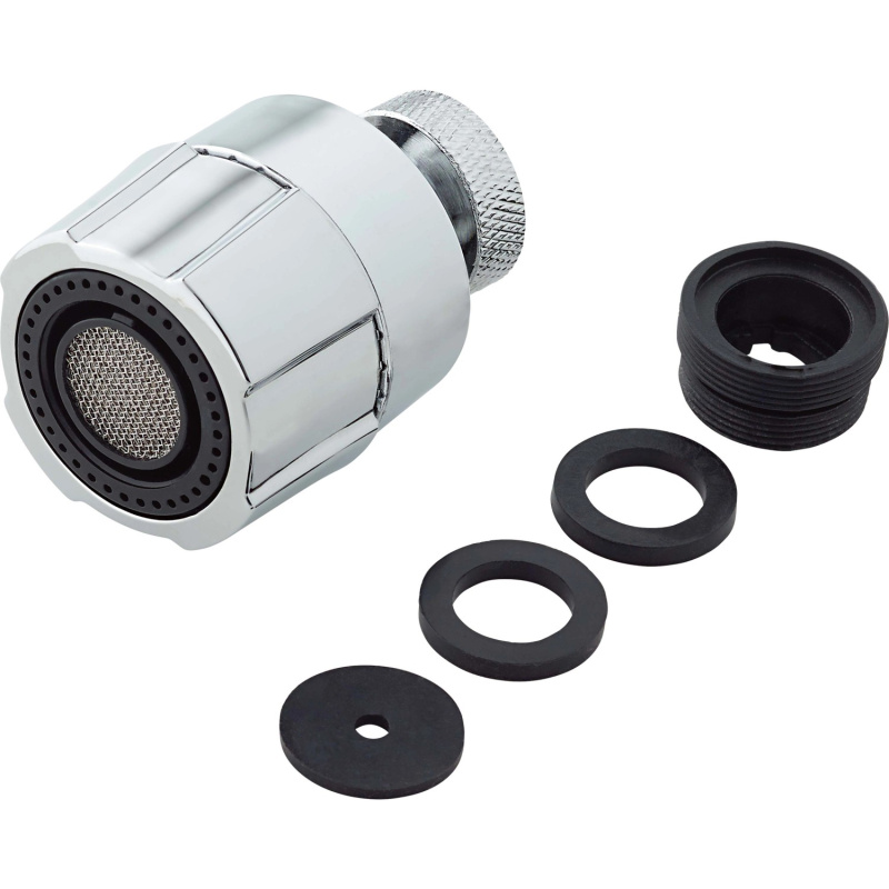 Dřezová sprcha otočná, pochromovaná, M22/M24