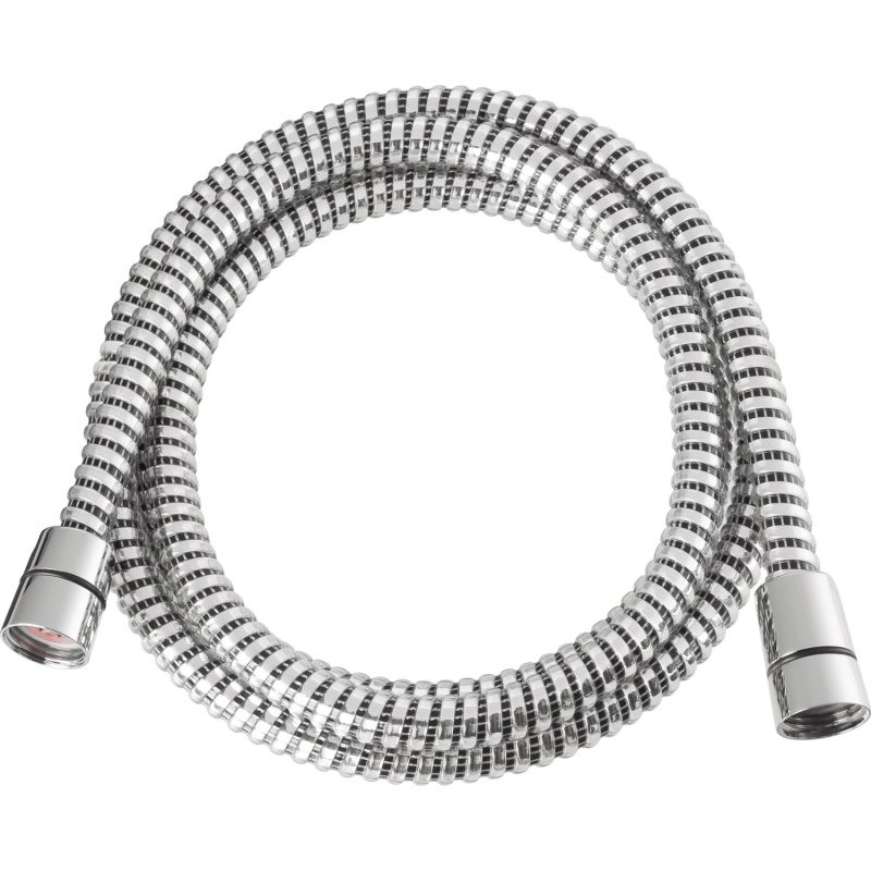 Hadice pro úsporu vody 200 cm chromovaná černá