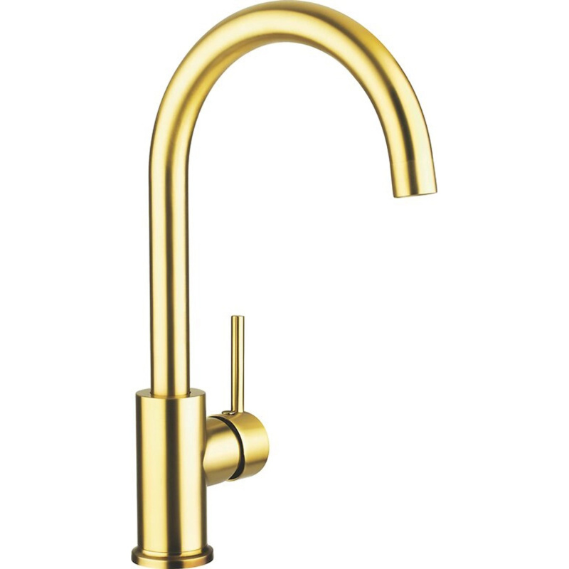 baliv Kuchyňská vodovodní baterie páková KI-1833 zlatá