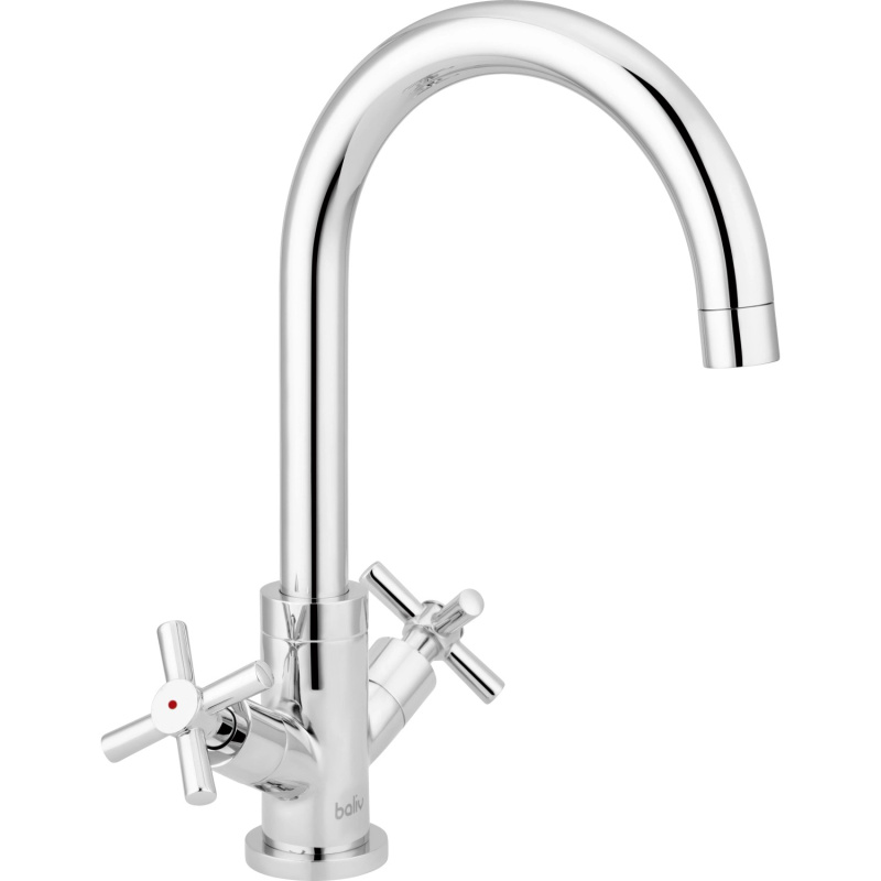 baliv Kuchyňská dřezová baterie KI-5130 pochromovaná