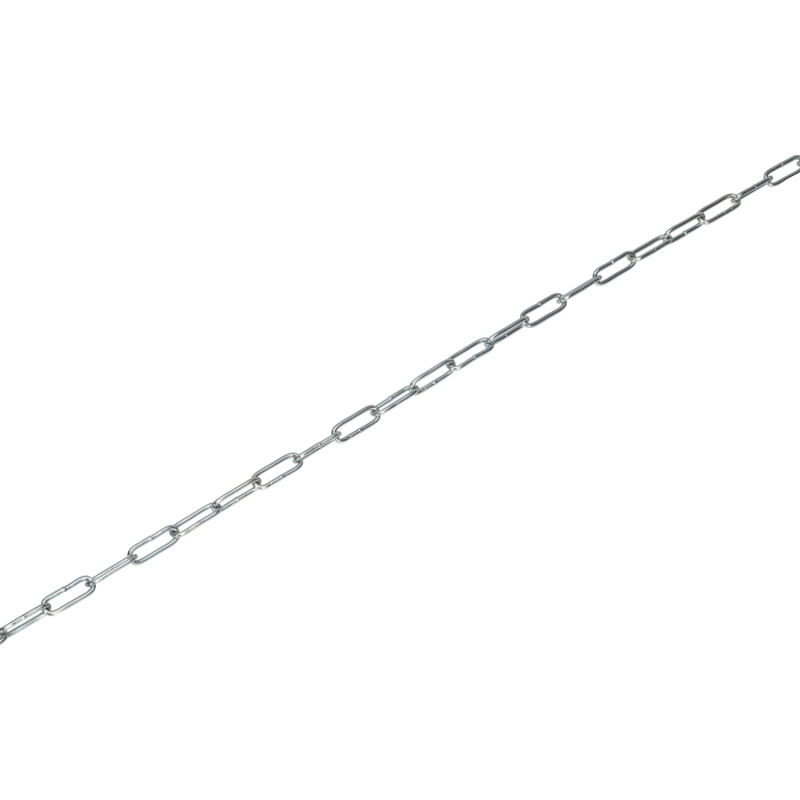 LUX Řetěz dlouhočlánkový kulatý žárově pozinkovaný pr. 6 mm - metráž
