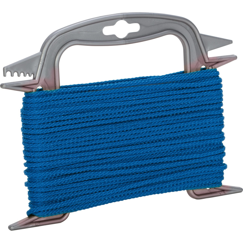 LUX Polypropylenové lano pletené Basic modré pr. 4 mm x 20 m