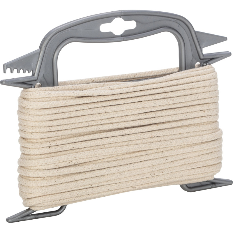 LUX Bavlněné lano pletené přírodní pr. 4 mm x 20 m