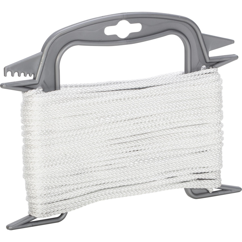 LUX Polypropylenové lano pletené Basic bílé pr. 3 mm x 20 m