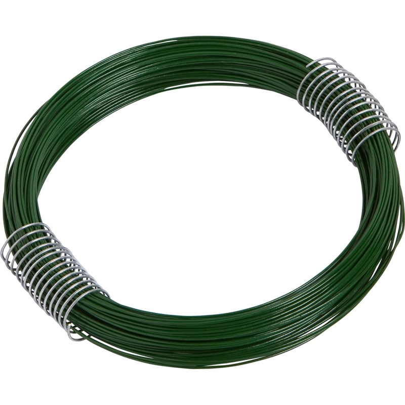 LUX Železný drát, pozinkovaný, zelený, pr. 1 mm x 32 m
