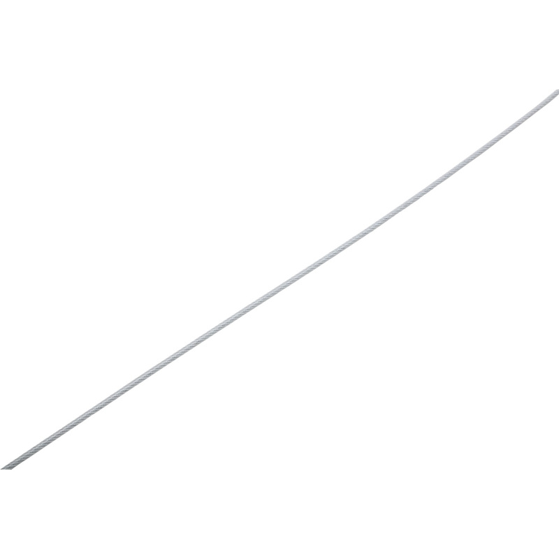 Drátěné lano pozinkovaná ocel s pláštěm z PVC, pr. 3/4 mm - metráž