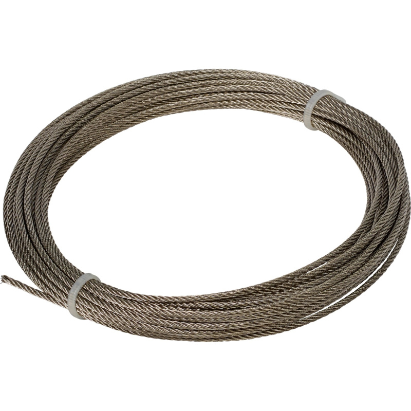 LUX-TOOLS Drátěné lano nerezová ocel, pr. 2 mm x 10 m